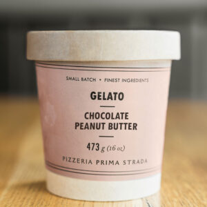 Chocolate peanut butter gelato