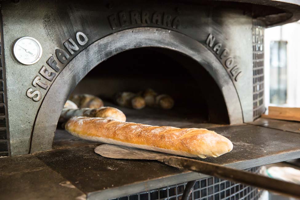 Wood Fired Oven Baguette